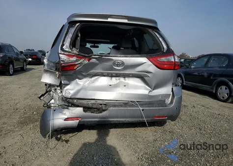 2017 Toyota Sienna Xle from USA, damaged, VIN 5TDDZ3DC4HS162817